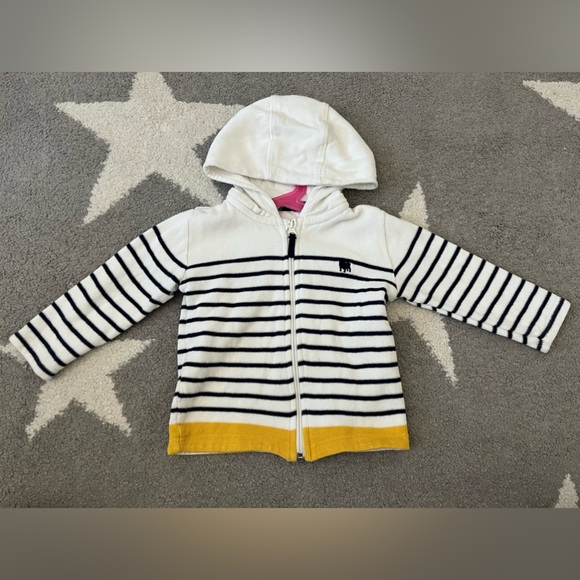 Jasper Conrad (Debenhams) 18-24 months cotton zip up hoodie. - Picture 1 of 4